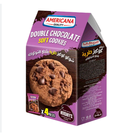 Americana Double Choclate Soft Cookies 4pcs 