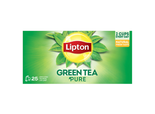 Lipton Green Tea Pure 25 Tea Bags 