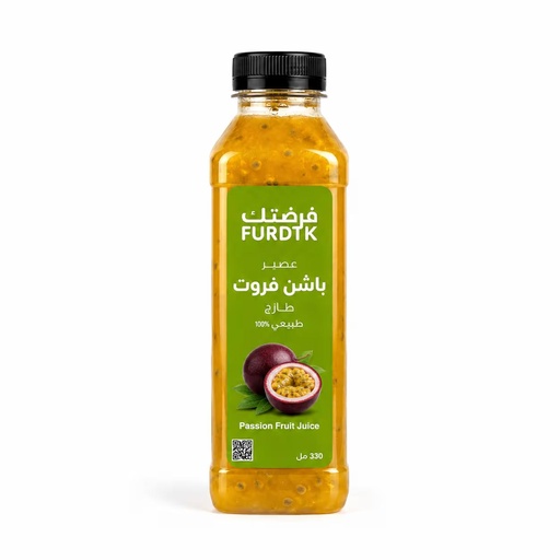 Fresh Passion Fruit Juice with Honey – 330ml 