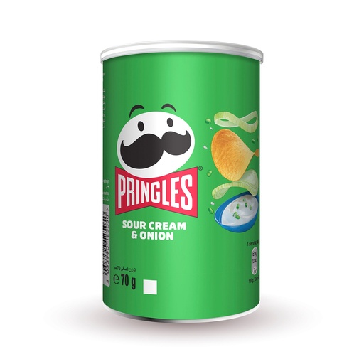 Pringles Sour Cream & Onion Chips 70 Gm 