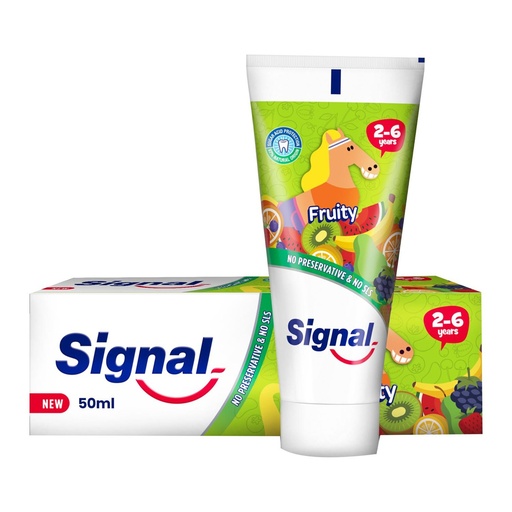 Signal Kids Toothpaste Fruity For 2-6 Years 50 ml 