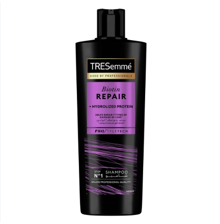 TRESemme Repair & Protect Shampoo with Biotin for Dry & Damaged Hair 400 ml 