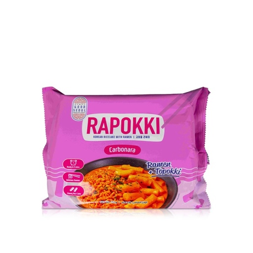 Good Seoul Korean Rapokki Carbonara 132G 