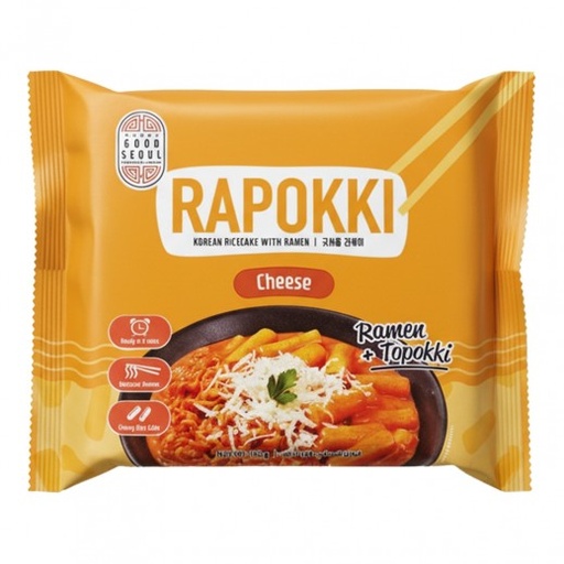 Good Seoul Korean Rapokki Cheese 132G 