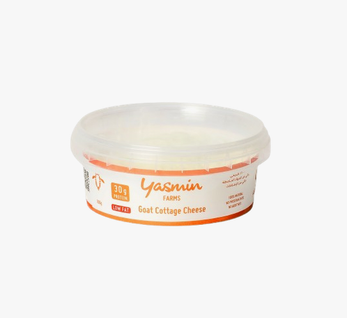 Yasmin Farms Cottage Cheese Goat Low Fat 200 Gm [Kuwait]