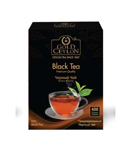 Gold Ceylon Black Tea Ctc 400 Grams  