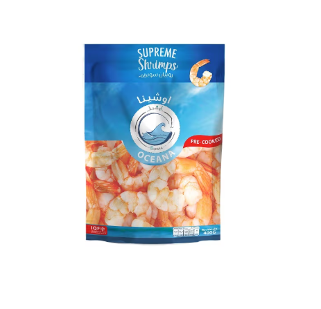 Oceana Fzn Supreme Shrimp 400Gm 