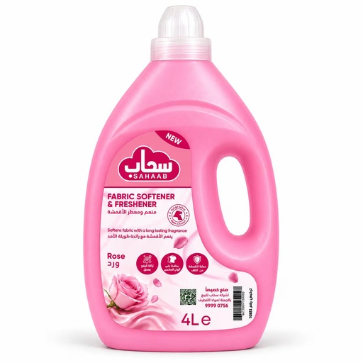 Sahaab Fabric Softener & Freshener Rose 4 Le 