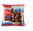 Americana Frozen Beef Meatball 